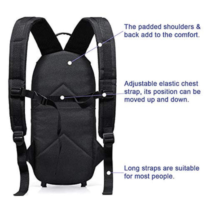 Oxygen Tank Backpack O2 Cylinder Carrying Holder Bag Fit Size M4/A, M6/B, M9/C, M2, ML6